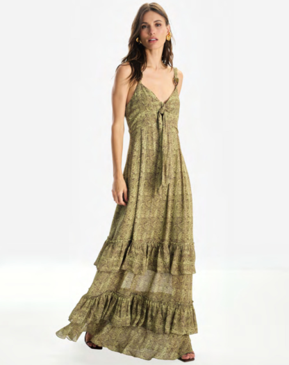 VESTIDO ANIMAL GREEN
