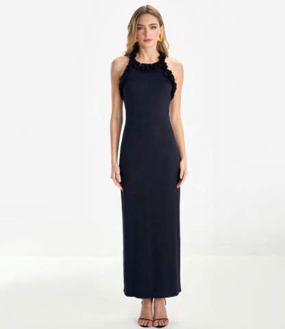 VESTIDO DECOTE CHIC